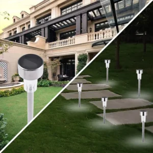 Solar Light Garden Decoration Tools Outdoor Solar Powered Lamp Waterproof Landscape Lighting for Pathway Patio Yard Lawn - Image 5