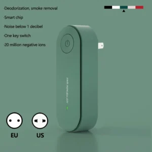 New Portable Air Purifier Anion Air Purification Air Freshener Ionizer Cleaner Dust Cigarette Smoke Remover Toilet Pet Deodor - Image 5