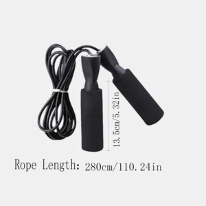 1 set of fitness seven piece set, small home fitness equipment, skipping rope, grip strength device, push up, abdominal wheel, m - Image 4