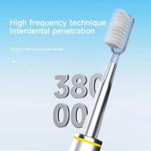 Electric Toothbrush Mental Thin Brush Body Specially for Women Pure Wisdom Beauty Soft DuPont Bristle - Image 7