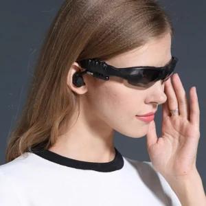 Stereo Earphones Wireless Headset with Mic Glasses Sunglasses for Driving Cycling Sports Noise Reduction Headphones - Image 7
