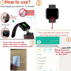 Smartwatch Men Women Wristwatches Smart Watch Message Fitness Monitor Bracelet Birthday Gift Electronic Clock For Xiaomi Huawei - Image 3