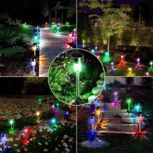 Outdoor Solar Landscape Lawn Lights Garden Lights Waterproof Decoration Lights for Pathways Patio Yards Lawns Walkways - Image 7
