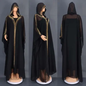 African Dress For Women Boubou Africain Femme Diamonds Dashiki Clothes Long Sleeve Ankara Girl Party Dress Muslim Fashion Abaya