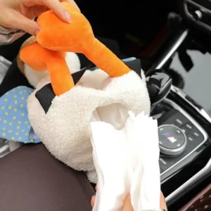 NEW Duck Creative Ass Tissue Box Soft Cartoon Paper Napkin Case Cute Animals Car Paper Boxes Lovely Napkin Holder For Car Seat - Image 4