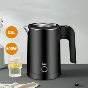 Travel Electric Kettle Tea Coffee 0.8L Stainless Steel Portable Water Boiler Pot For Hotel Family Trip Kitchen Smart Kettle Pot - Image 7