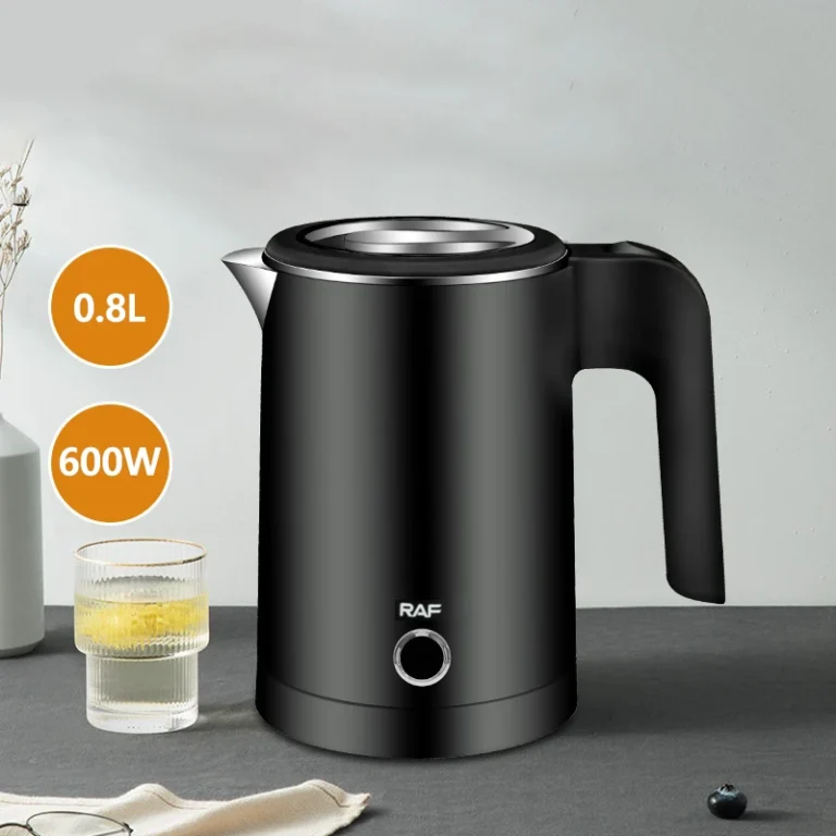 Travel Electric Kettle Tea Coffee 0.8L Stainless Steel Portable Water Boiler Pot For Hotel Family Trip Kitchen Smart Kettle Pot - Image 7