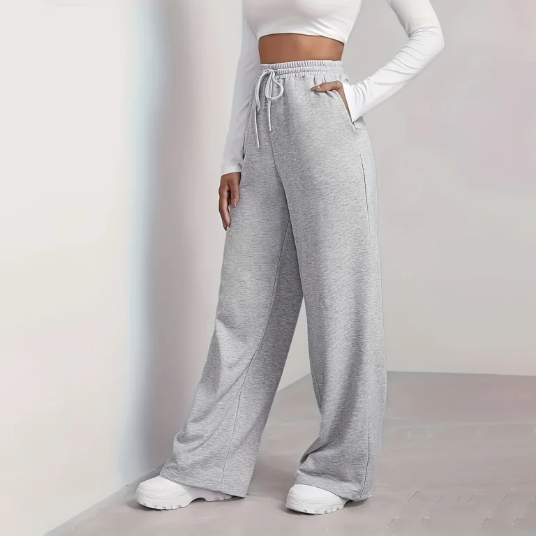 Loose Straight Leg Casual Sporty Sweatpants for Women Autumn 2024 New Arrival Comfortable Female Fashion Long Trousers - Image 3