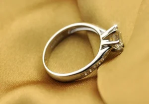 Luxury 925 Sterling Silver Classic Ring for Women Six claw jewelry simple 70ct diamond ring imitation diamond women's ring - Image 4