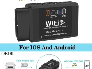 OBD2 WIFI ELM327 V1.5 Scanner Car Code Reader Diagnostic Tool for iPhone IOS /Android Automotive Fault Detector