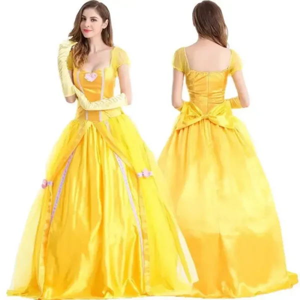 Anime clothing Adult Cosplay Dress Cinderella Costume Snow White Princess Dress Stage clothes Halloween Fancy Dress Ball Gown - Image 4