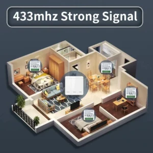 RF 433 MHz Smart Light Switch Mini DIY Wireless Remote Control 1/2/3 Gang Wall Panel Switch 16A Relay Receiver Automation Module - Image 7