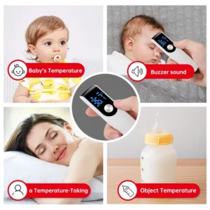 Infrared Fever Thermometer Medical Household Digital LCD Infant Adult Non-contact Laser Body Temperature Ear Thermometer - Image 5