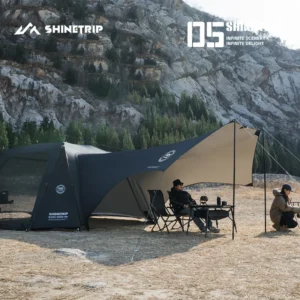 ShineTrip Oversized Dome Tent Quick Setup Tent Waterproof Sunproof Silver Coated Canopy Camping Auto Dome 05 Series - Image 5