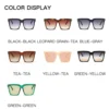 Square Sunglasses Women 2025 Vintage Brand Oversize T Women's Sun Glasses Black Gradient Female Glasses Men.s Oculos UV400 - Image 7