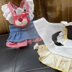 Lace Pet Apparel Harness Dresses For Little Small Dogs Puppy Animal Princess Bichon Pomeranian Summer Autumn Cat Denim Skirts - Image 6