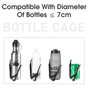 WEST BIKNG Cycling Water Bottle Cage Multicolor Bottle Bracket Lightweight One-piece MTB Road Bike Bottle Cage Drink Cup Stand - Image 6