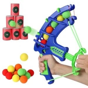 Montessori Throw Sport Slingshot Target Sticky Ball Dartboard Basketball Board Games Educational Children's Outdoor Game Toy - Image 3