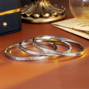 RAKOL Simple 316 Nail Light Luxury Titanium Steel Jewelry Women's High Quality Bracelet Multi Functional Non-fading Hand Jewelry - Image 7
