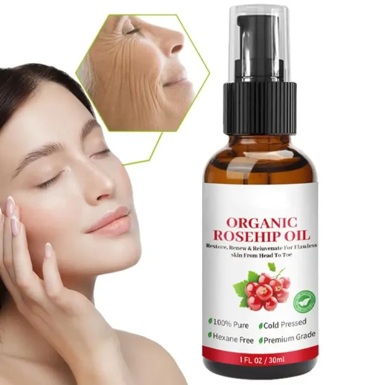 30ml Rosehip Oil Organic Rose Hips Face Oils Fast-Absorbing Skin Care Moisturizer Face Oil Organic Rosehip Seed Oil Essence - Image 3