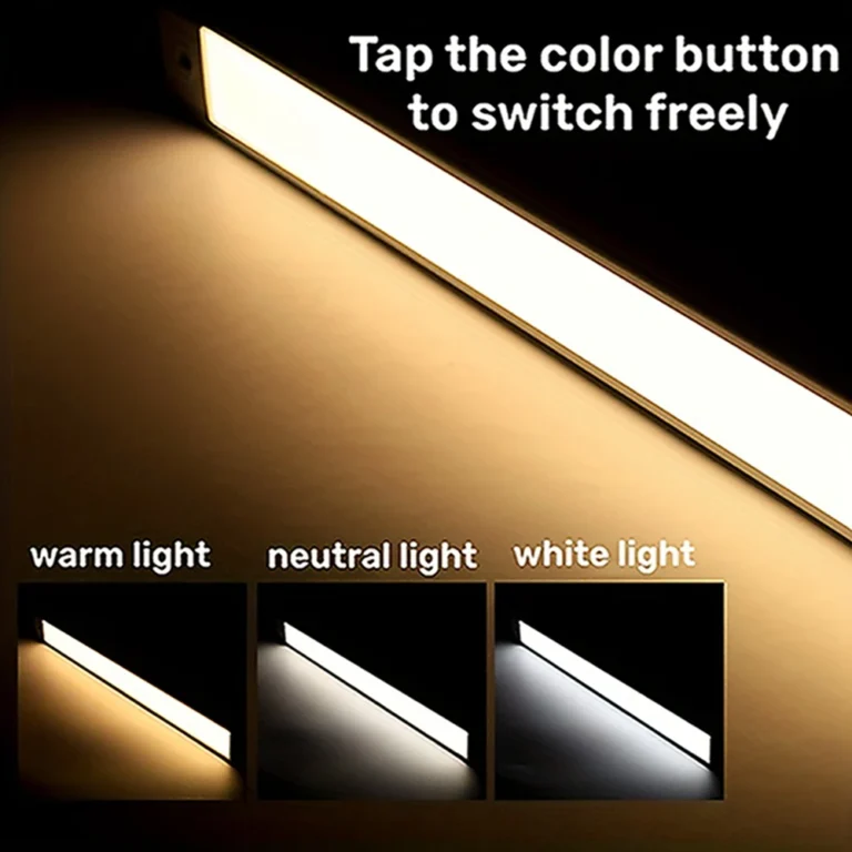 LED Ultra Thin Lights Motion Sensor Night light Wireless Under Cabinet Lights For Kitchen Closet Cabinet Lighting - Image 5