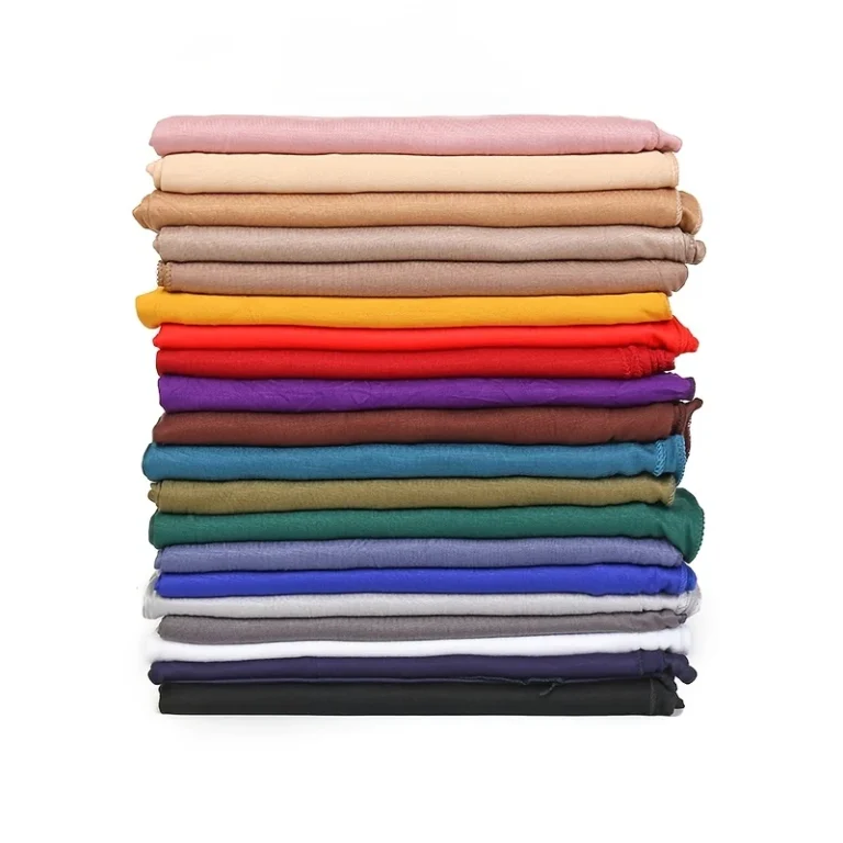 2024 New Muslim Women Jersey Hijab Scarf Solid Color Head Wrap Fashion Headscarf Turban Islam Veil Flexible Premium Modal - Image 5