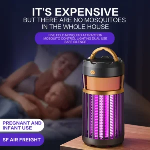Xiaomi Mijia Electric Shock Mosquito Killer Portable Night Light Usb Rechargeable Home Outdoor Mosquito Lure Camping Light New - Image 7