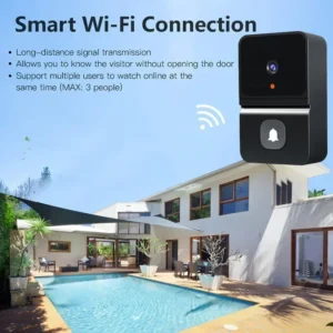 Wireless WiFi Doorbell Camera Waterproof 720P HD Video Door Bell Smart Outdoor Wireless Doorbell With Camera Night Vision - Image 7