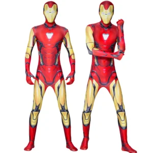 Avengers Assemble Marvel Superhero Costumes Spandex For Kids Adults Cosplay Bodysuits Iron Man Mark85 Spiderman Deadpool - Image 3