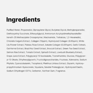 24h Glow & Lifted Collagen Jelly Cream Niacinamide And Hydrolyzed Collagen Strengthen The Skin Barrier And Moisturize The Skin - Image 3