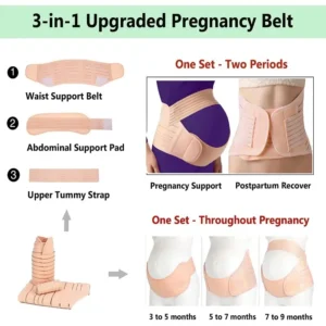 Pregnant Women Support Belly Band Back Clothes Belt Adjustable Waist Care Maternity Abdomen Brace Protector Pregnancy - Image 5
