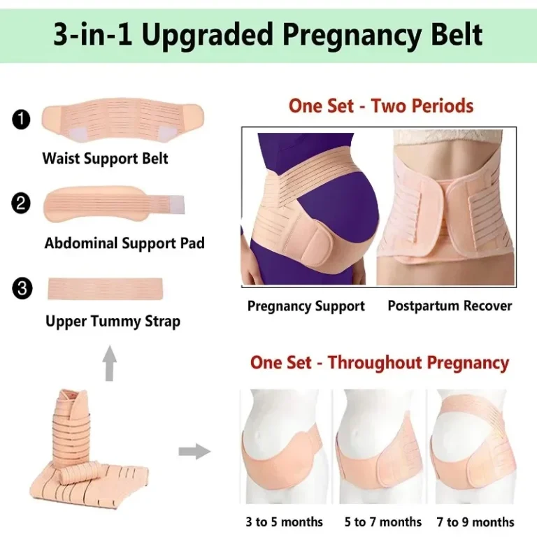 Pregnant Women Support Belly Band Back Clothes Belt Adjustable Waist Care Maternity Abdomen Brace Protector Pregnancy - Image 5