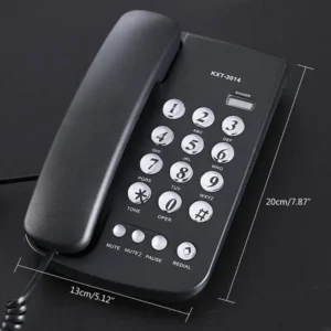 920L Corded Landline Telephone Desk House Phone with Large Buttons Home Phone Corded Telephone for Home Office Hotel Bathroo - Image 7