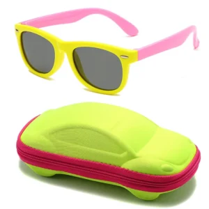 Classic Kids Silicone Sunglasses UV400 Eyewear for Boys Girls TR90 Goggles Children Sunglasses UV Protection Kids Eyewear - Image 5