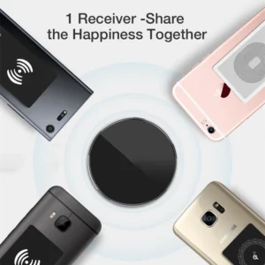 Universal Android Qi Wireless Charging Receiver Type C Wireless Charger Receiving Patch For Micro USB Smartphone For Iphone 6 7 - Image 4