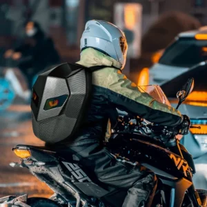 LED Backpack For Man Hard Shell LED Motorcycle Cycling Helmet Backpack for woman Business Travel Waterproof Laptop Backpack - Image 5