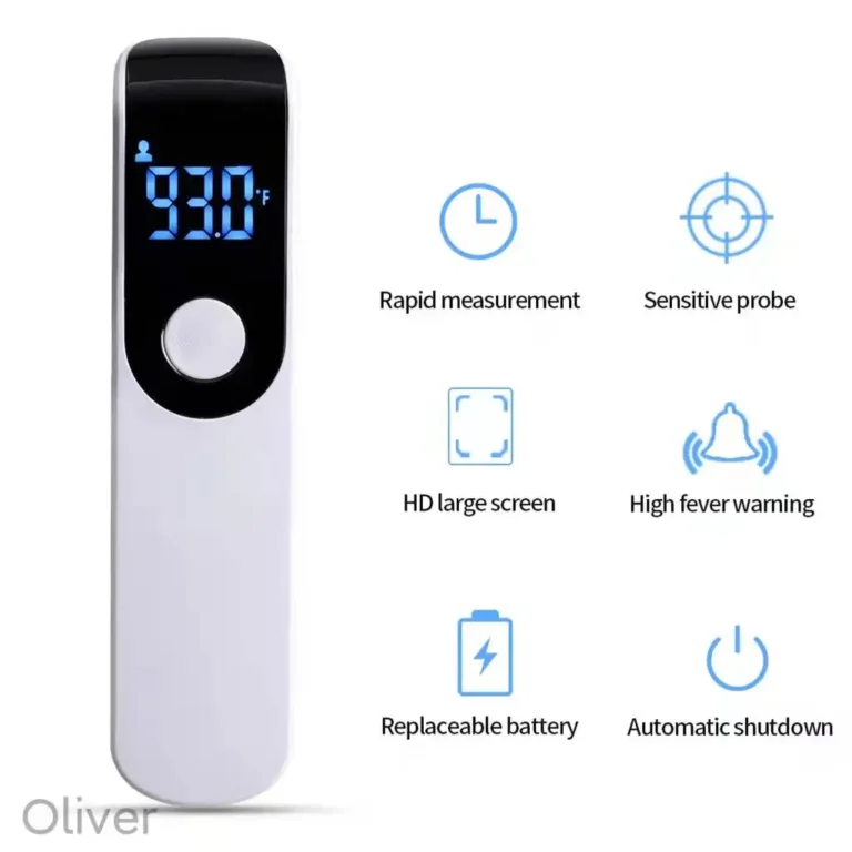 Digital Infrared Thermometer Forehead Ear Non-Contact Thermometer medical Termometro Body Fever Baby/Adult Temperature - Image 5