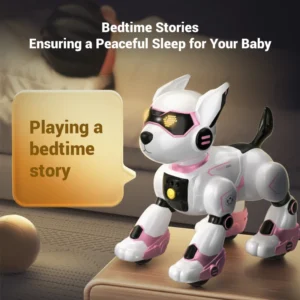 Funny RC Robot Electronic Dog Stunt Dog Voice Command Programmable Touch-sense Music Song Robot Dog for Boy Girls Children Toys - Image 5