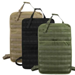 Tactical Car Seat Back Organizer Tactical Vehicle Panel Organizer with 5 Detachable Molle Pouches Universal fits Most of Vehicle - Image 7