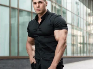 Summer Fashion Super Slim Fit Short Sleeve Shirts Men Classic Casual Dress Shirt Male Hipster Relaxed Luxe Formal Shirt