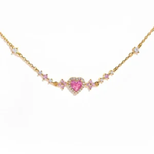 New Luxury Pink Crystal Bowknot Cubic Zirconia Pendant Bracelet Women Blue Butterfly Shiny Rhinestone Bangle Jewelry - Image 7