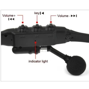 Stereo Earphones Wireless Headset with Mic Glasses Sunglasses for Driving Cycling Sports Noise Reduction Headphones - Image 6