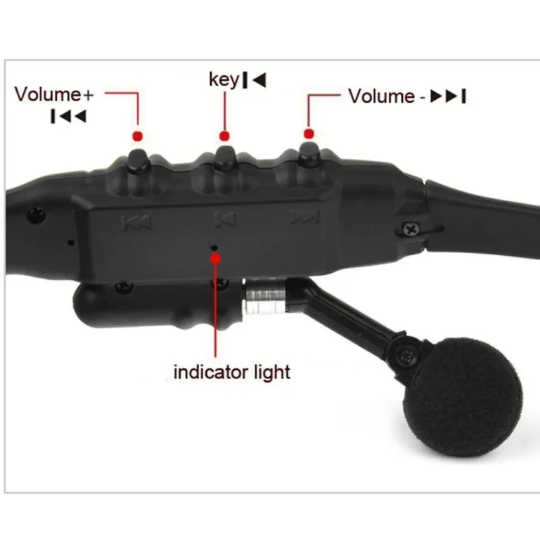 Stereo Earphones Wireless Headset with Mic Glasses Sunglasses for Driving Cycling Sports Noise Reduction Headphones - Image 5