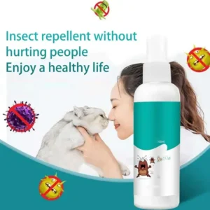 100ml Pet Expel Fleas Lice Treatments Spray Quick And Handy Fleas Ticks Expellent For Dogs Cats Pet Health Supplies - Image 3
