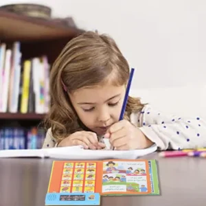 Muslim Kids Arabic Sound Book, Clear Pictures Letters Words Learning Educational Electronic Mini Sound Book for Islam Kids - Image 6