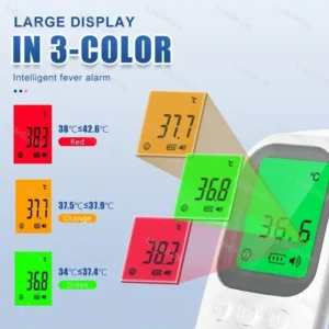 Digital Forehead Thermometer Electronic Contactless Clinical Accuracy Non-contact Body Temperature Meter Fever for Adult Child - Image 4