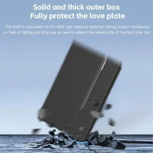 2.5" External Hard Drive Enclosure USB 3.0 Hard Disk Case 6TB Supports 7mm 9.5mm SATA SSD HDD For Laptop PC - Image 6