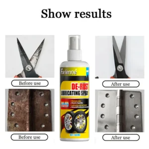Universal Rust Remover Revitalizing Spray for Car Wheels & Metal Surfaces, Strong Decontamination, Smooth & Reliable - Image 4