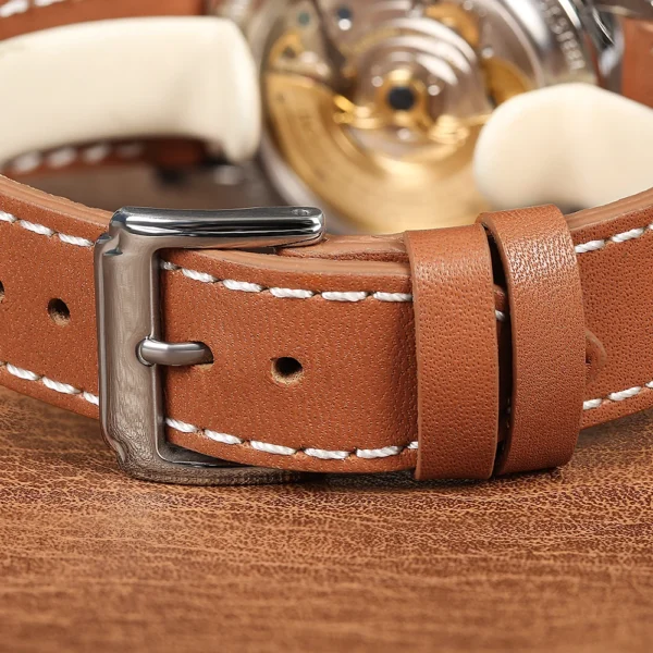 Boderry HOU Vintage Automatic Watch 100M Waterproof Business Mechanical Watches Birthday Gift For Men Boyfriend Husband - Image 7