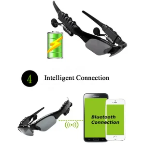 Smart Wireless Sunglasses Sport Stereo Wireless Bluetooth 4.1 Headset Open Ear Headphones Driving Glasses With colorful Sun lens - Image 7